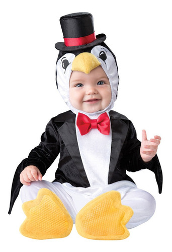 Disfraz Para Bebé Pingüino Juguetón Talla Infant 12-18