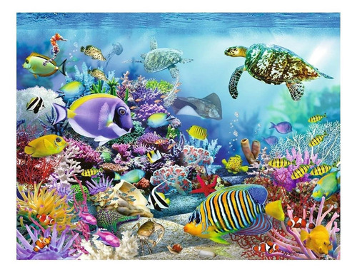 Rompecabezas Ravensburger Animal Kingdom Coral Reef Majesty 16704 de 2000 piezas