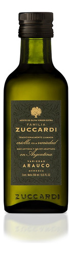 Aceite De Oliva Zuccardi Arauco X250ml. Virgen Extra Mendoza