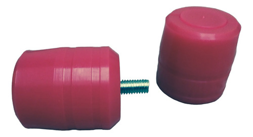 Repuesto De Puntas De Slider Universal Color Rosa (par)