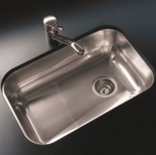 Imagen 3 de 10 de Pileta Bacha Acero Inoxidable Johnson Zz52 B Cocina Mesada Simple Calidad 430 Sopapa Pulido Standard Moderna Amplia