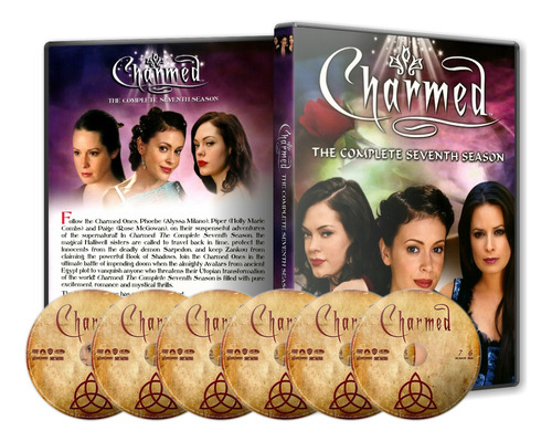 Charmed Serie Completa 8 Temporadas 1/2/3/4/5/6/7/8 Dvd Lat