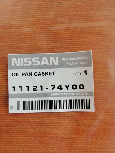Empacadura De Carter Motor Nissan Sentra B13 B14