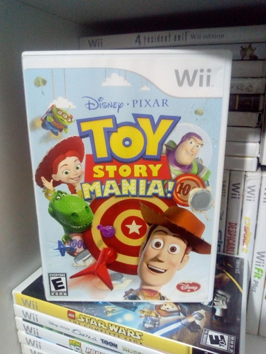 Juego Para Nintendo Wii Disney Toy Story Mania Pixar Wiiu 