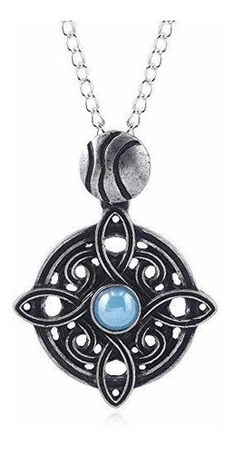 Collar - Amulet Of Mara Skyrim Turquoise Retro Necklace Enga