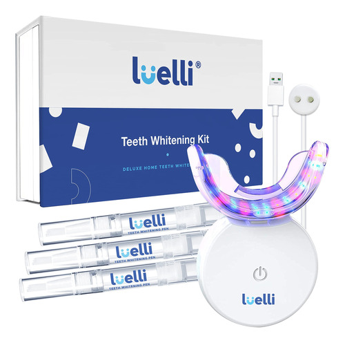 Luelli Kit De Blanqueamiento De Dientes Con 32 Luces Led | B