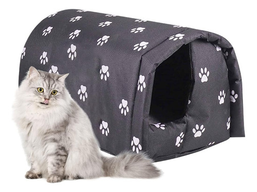 Refugio Para Gatos Callejeros, Impermeable Al Aire Libre Cat