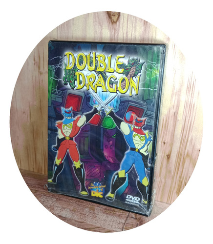 Película Dvd De Juego De Video Double Dragon Serie Animada (Usado)