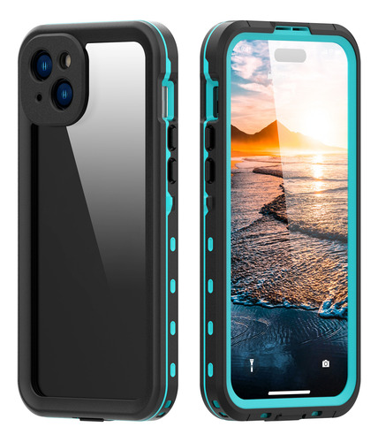 Funda Protectora Impermeable Para Pc Con Cubierta Completa Para iPhone 15 Pro Max