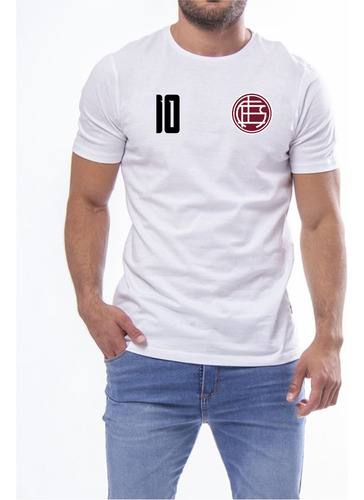 Camiseta Lanus Incluye El Nro Y Nombre Que Elijas