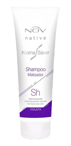 Nov Shampoo Kroma Saver Matizador Violeta Rubios X 250 Ml