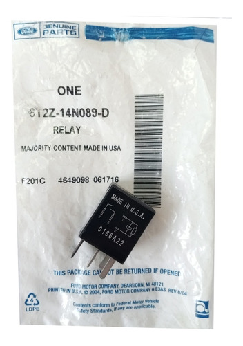 Relé Relay Ford Explorer 3.5 Super Duty 6.2 40 Amp Original