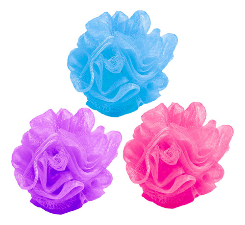Estropajo Esponja Corporal Borla Para Baño 36 Piezas Color Mixto Al Azar Liso