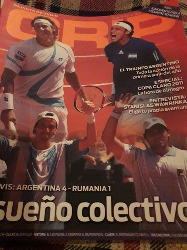 Revista De Tenis Chela Schwank Wawrinka Copa Davis Del Potro