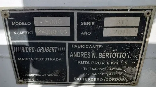Ford F 4000 Con Hidrogrua Hidrogrubert N 5000 Y Caja De Carg