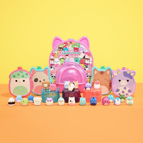 Paquete De 14 Squish-a-longs: Mini-squish De 1 Con 4 Acceso