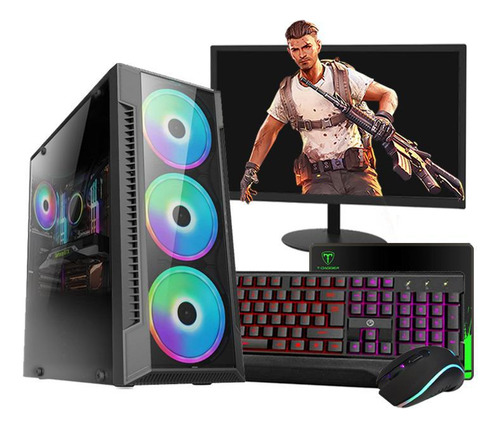 Pc Gamer Completo Aires Gt 730 4gb 8gb Hd 500gb Wi-fi