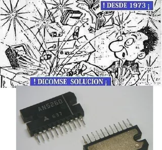 An5260 5260 Single-channel Audio Power-output Amplifi Sip-11