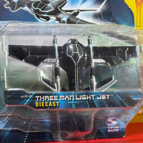 Tron Legacy Three Man Light Jet Diecast Spin Máster 2010