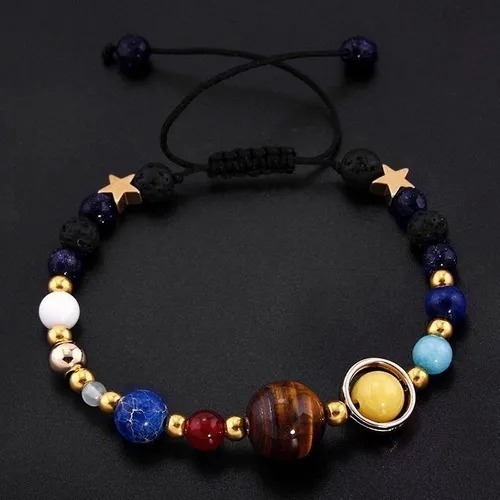 Pulsera Planetas Brazalete Vía Láctea Universo Solar Diámetro 16