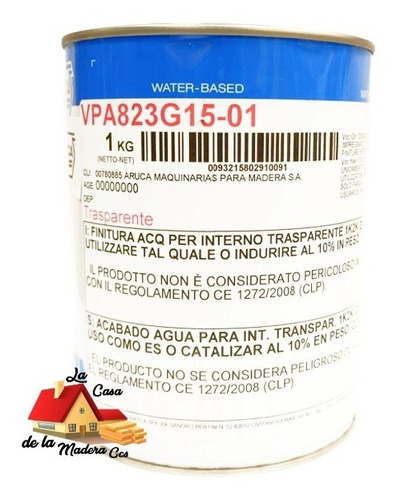 Poliuretano Italiano Parquet Ica Base Acuosa Mate 1 Litro