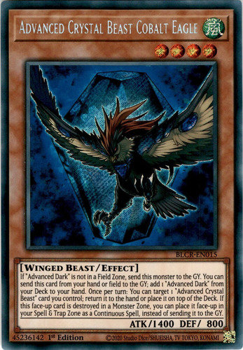 Advanced Crystal Beast Cobalt Eagle Yugioh