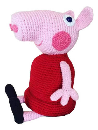 Muñeca Tejida Peppa Pig Juguete Amigurumi