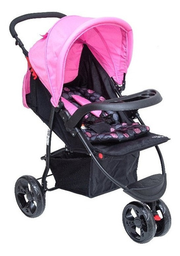 Carrinho Bebe Passeio Triciclo Urban Rodas Grandes Babystyle