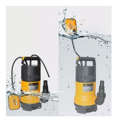 Imagen 8 de 10 de Bomba Sumergible Agua Sucia/limpia 1hp 750w 220v Industrial
