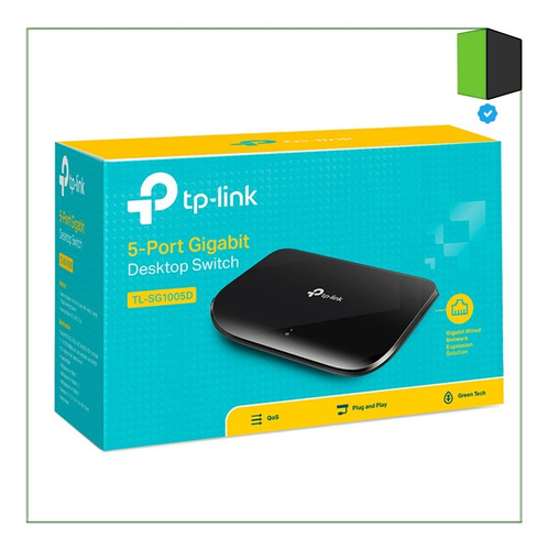 Switch 5 Puertos Tp-link Tl-sg1005d Gigabit 10/100/1000 Full