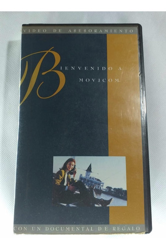 Antiguo Vhs De Asesoramiento Cliente Movicom Fernando Bravo