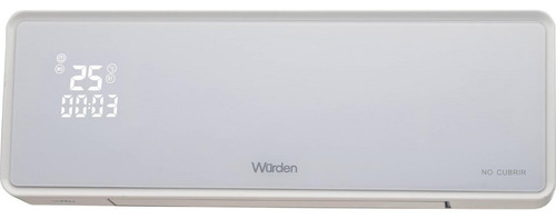 Calefactor Electrico Mural Pared Vidrio Wurden