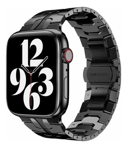 Imagen 3 de 7 de Correa Para Apple Watch Serie 8 Ultra De Acero Inoxidable