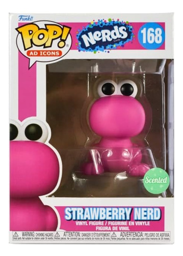 Funko Pop! 168 Nerds Strawberry Nerd Exclusivo Original