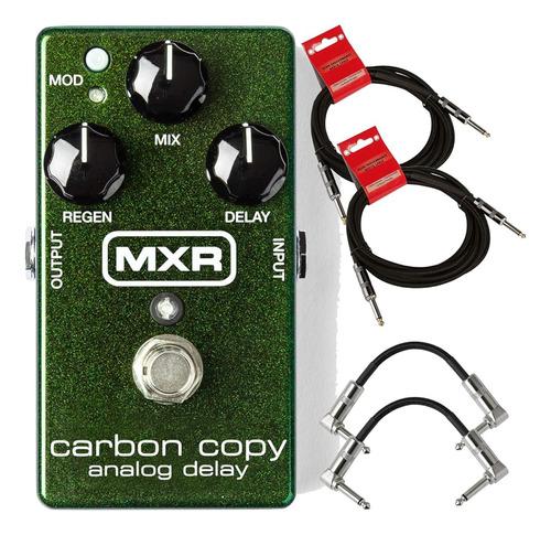 Paquete De Pedal De Retardo Analógico Carbon Copy Mxr M169 C