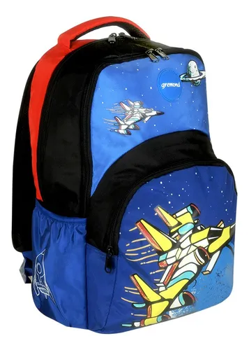 Mochila Escolar Portanotebook Gremond Kids Nave Espacial