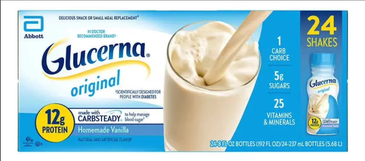 Glucerna Americano Caja Con 24 Piezas De 237 Ml. C/u