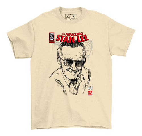 Camiseta Remera Stan Lee Spiderman Marvel