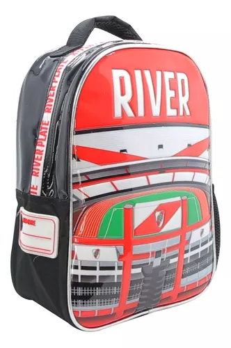 River Plate 30-Liters Sport Backpack Mochila Deportiva Argentinian Football  Team 100% Polyester Backpack - Official