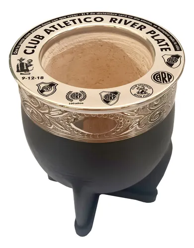 comprar Mate Imperial Virola De Alpaca River Plate Grabado Láser