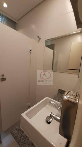 Imagem 14 de 30 de Sala Para Alugar, 21 M² Por R$ 2.800,00/mês - Ponta Da Praia - Santos/sp - Sa0505