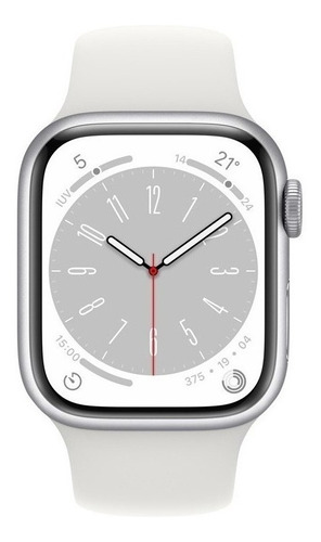 Apple Watch Series 8 Gps Alum Plata 41 Mm A2770 Mp6k3be/a