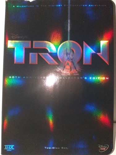 Tron Dvd Doble Edición De Colección 20 Aniversario Importado