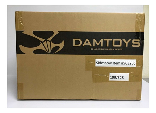 Damtoys Smilodon Fatalis Dry Gobi Desert Ve Estatua Sideshow