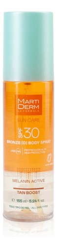 Martiderm Sun Care Bronze [d] Body Spray 155ml Spf30 