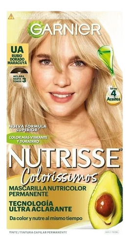 3 Pza Tinte Para Cabello Garnier Nutrisse Coloríssimos Ua Ru