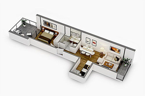 Imagen 7 de 10 de Apartamento 2 Dormitorios - Parque Batlle - Vis