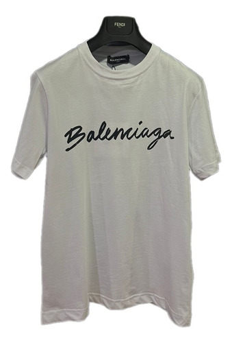 Camiseta Cuello Redondo Balenciaga Hombre 