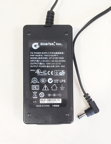 Imagen 2 de 3 de Eliminador O Fuente Conmutada 24v 2.1a Mod Gt-21097-5024