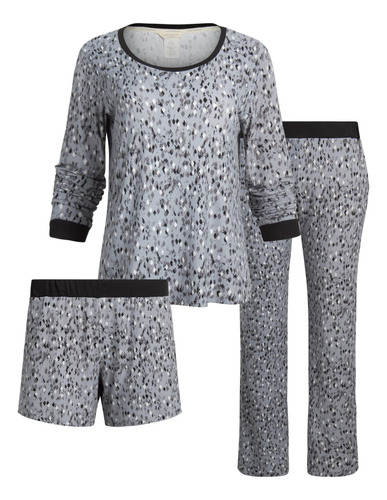 Lucky Brand Conjunto De Pijama Para Mujer, Camisa De Dormir